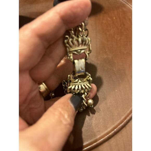 Vintage Multi Strand‎ Bracelet Statement Signed STAR - Picture 4 of 7